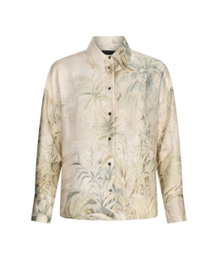 Зеленая рубашка с принтом в виде джунглей Liu Jo, мультиколор
Зеленая рубашка с принтом в виде джунглей Liu Jo, мультиколор