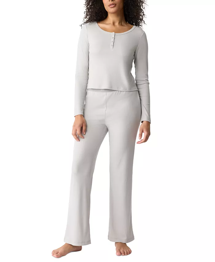 Женская пижамная рубашка с длинными рукавами и рубчиком GapBody, мультиколор
Женская пижамная рубашка с длинными рукавами и рубчиком GapBody, мультиколор