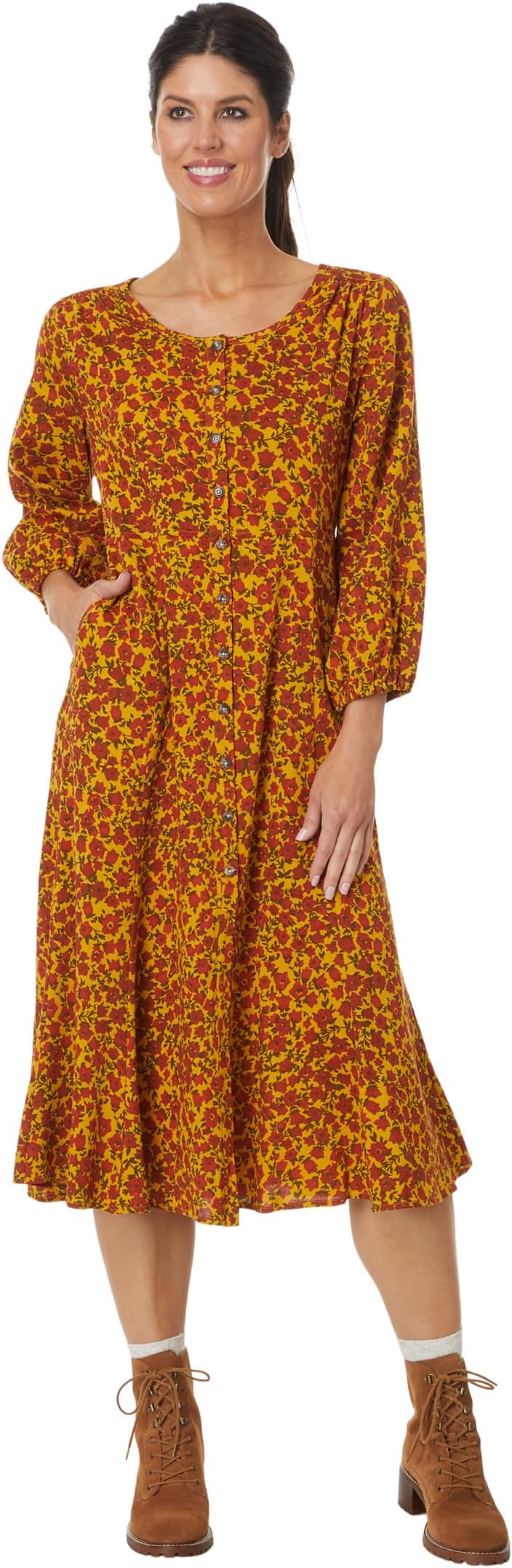 Платье Toad&Co Manzana Paneled Midi Long Sleeve Dress, цвет Pollen Ditsy Print
Платье Toad&Co Manzana Paneled Midi Long Sleeve Dress, цвет Pollen Ditsy Print