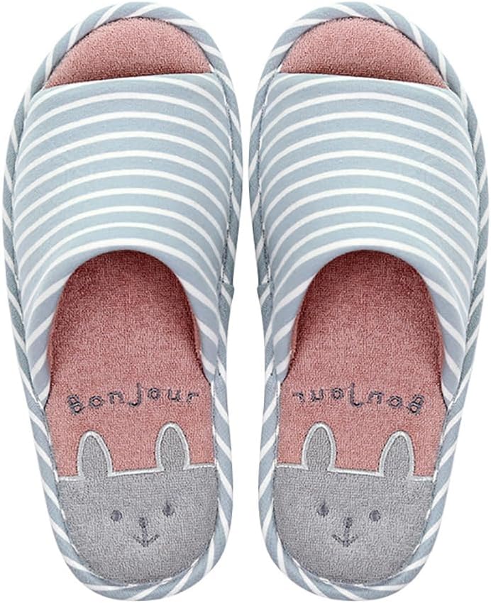 MAGILONA Женщины Мужские домашние тапочки Хлопковые смеси Мягкая стираемая обувь с открытым носком Повседневные плоские silent тапочки Обувь с подошвой, синий
MAGILONA Женщины Мужские домашние тапочки Хлопковые смеси Мягкая стираемая обувь с открытым носком Повседневные плоские silent тапочки Обувь с подошвой, синий