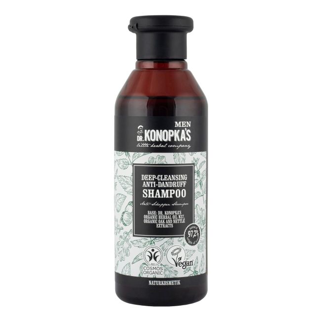 Konopka'S мужской шампунь для глубокого очищения волос против перхоти Dr. Konopka's, 280 мл
Konopka'S мужской шампунь для глубокого очищения волос против перхоти Dr. Konopka's, 280 мл