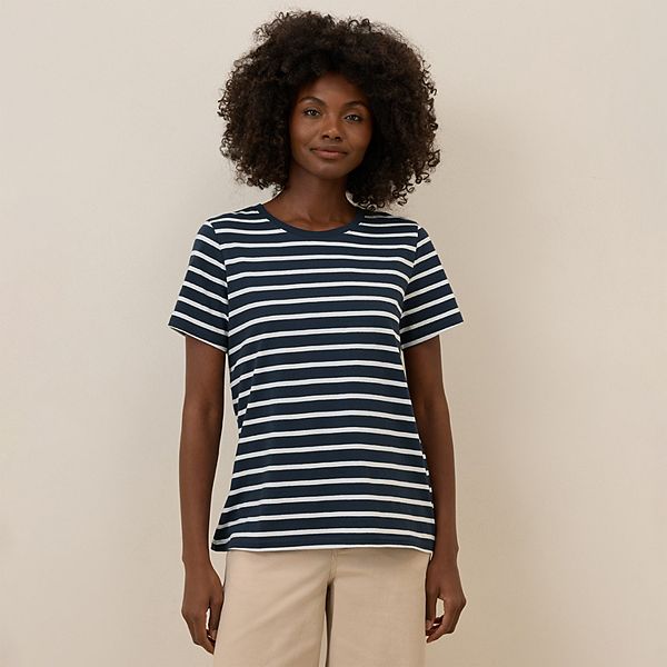 Футболка Softspun с круглым вырезом из органического хлопка Pact, Monterey Stripe
Футболка Softspun с круглым вырезом из органического хлопка Pact, Monterey Stripe