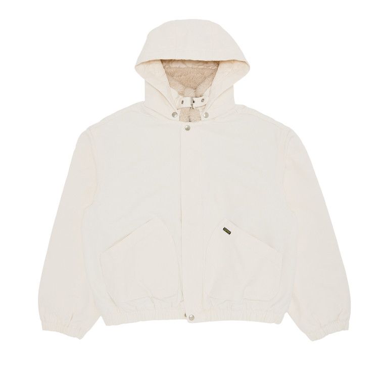 Куртка Supreme Faux Shearling Lined Bomber Jacket, White 
Куртка Supreme Faux Shearling Lined Bomber Jacket, White