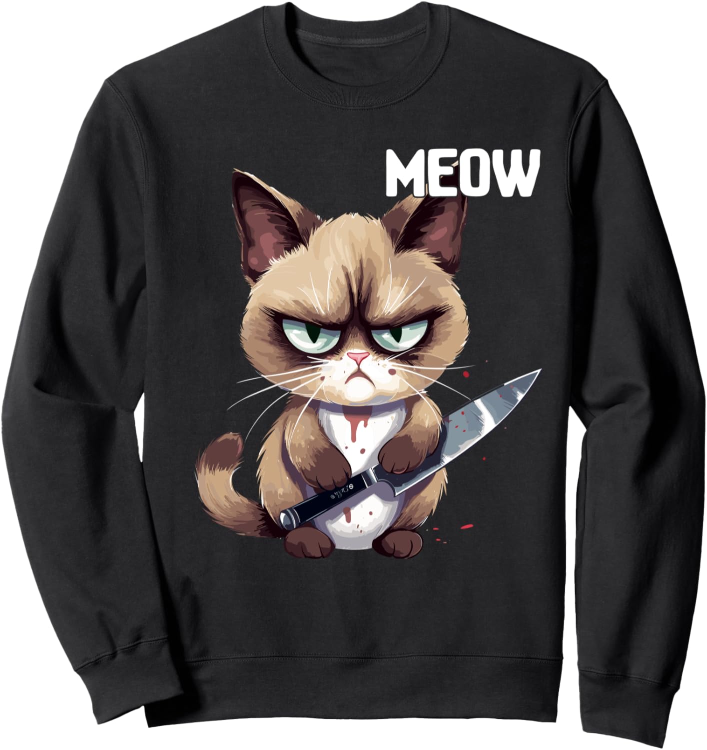 Мяу-кошечка с ножом, Забавная толстовка с котом и ножом Funny Saying I Animals & Fun I Ladies & Gentlemen, черный
Мяу-кошечка с ножом, Забавная толстовка с котом и ножом Funny Saying I Animals & Fun I Ladies & Gentlemen, черный