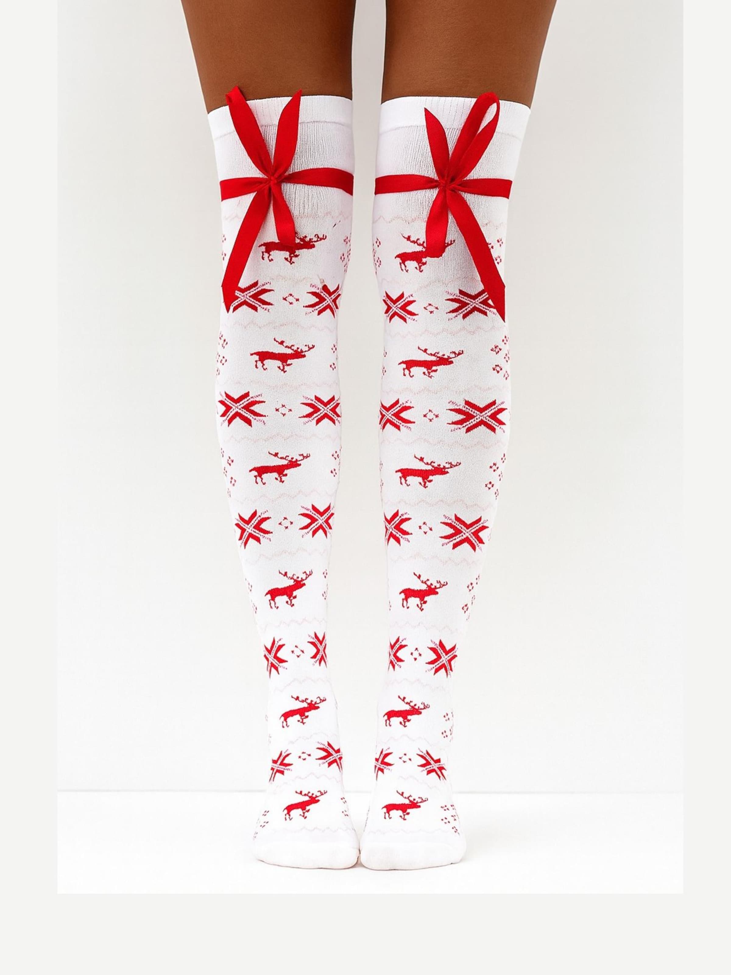 Lycille Носочки Over the Knee в цвете White
Lycille Носочки Over the Knee в цвете White