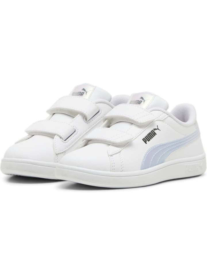 Кроссовки "Smash 3.0 Holo 2.0 V PS" белого цвета Puma
Кроссовки "Smash 3.0 Holo 2.0 V PS" белого цвета Puma