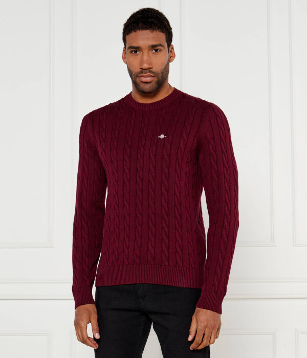 Свитер Gant Regular Fit, бургундия
Свитер Gant Regular Fit, бургундия