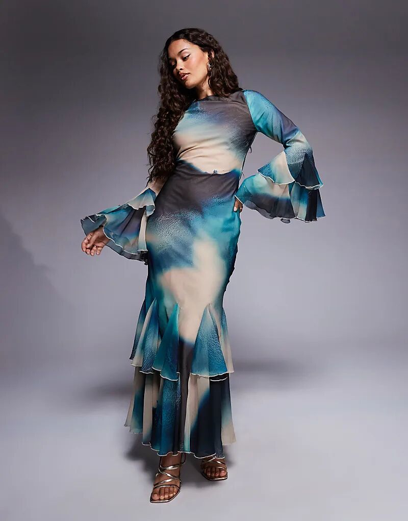 Платье макси ASOS DESIGN Petite с асимметричным оборчатым подолом и косой посадкой, с мраморным принтом Asos Petite
Платье макси ASOS DESIGN Petite с асимметричным оборчатым подолом и косой посадкой, с мраморным принтом Asos Petite