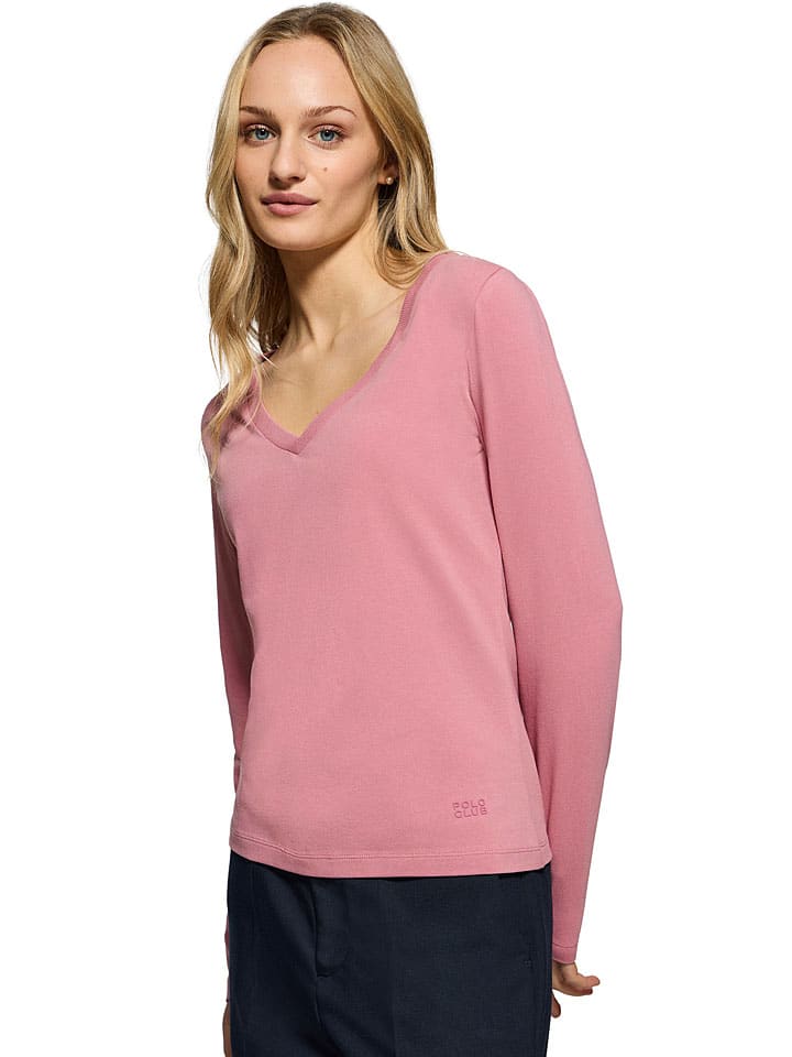 Polo Club Футболка с длинными рукавами розового цвета
Polo Club Футболка с длинными рукавами розового цвета