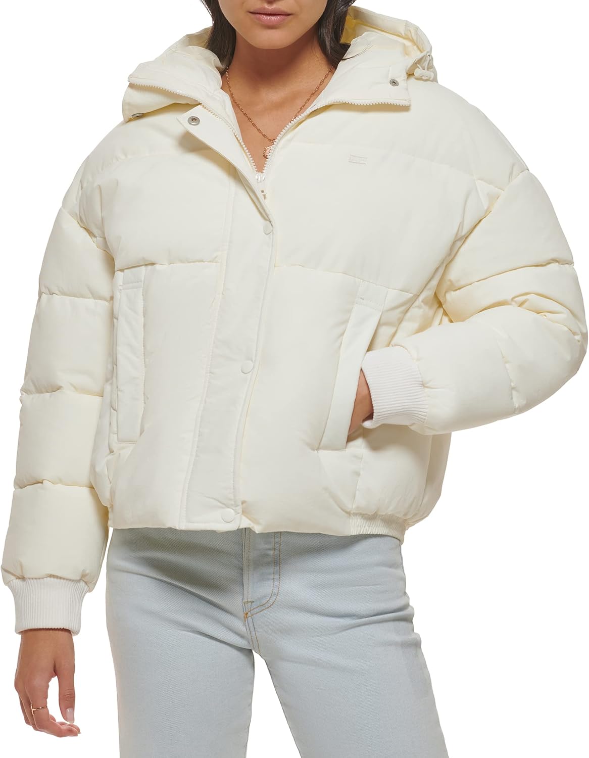 Женская утепленная куртка Levi's с затяжкой на талии, экрю
Женская утепленная куртка Levi's с затяжкой на талии, экрю