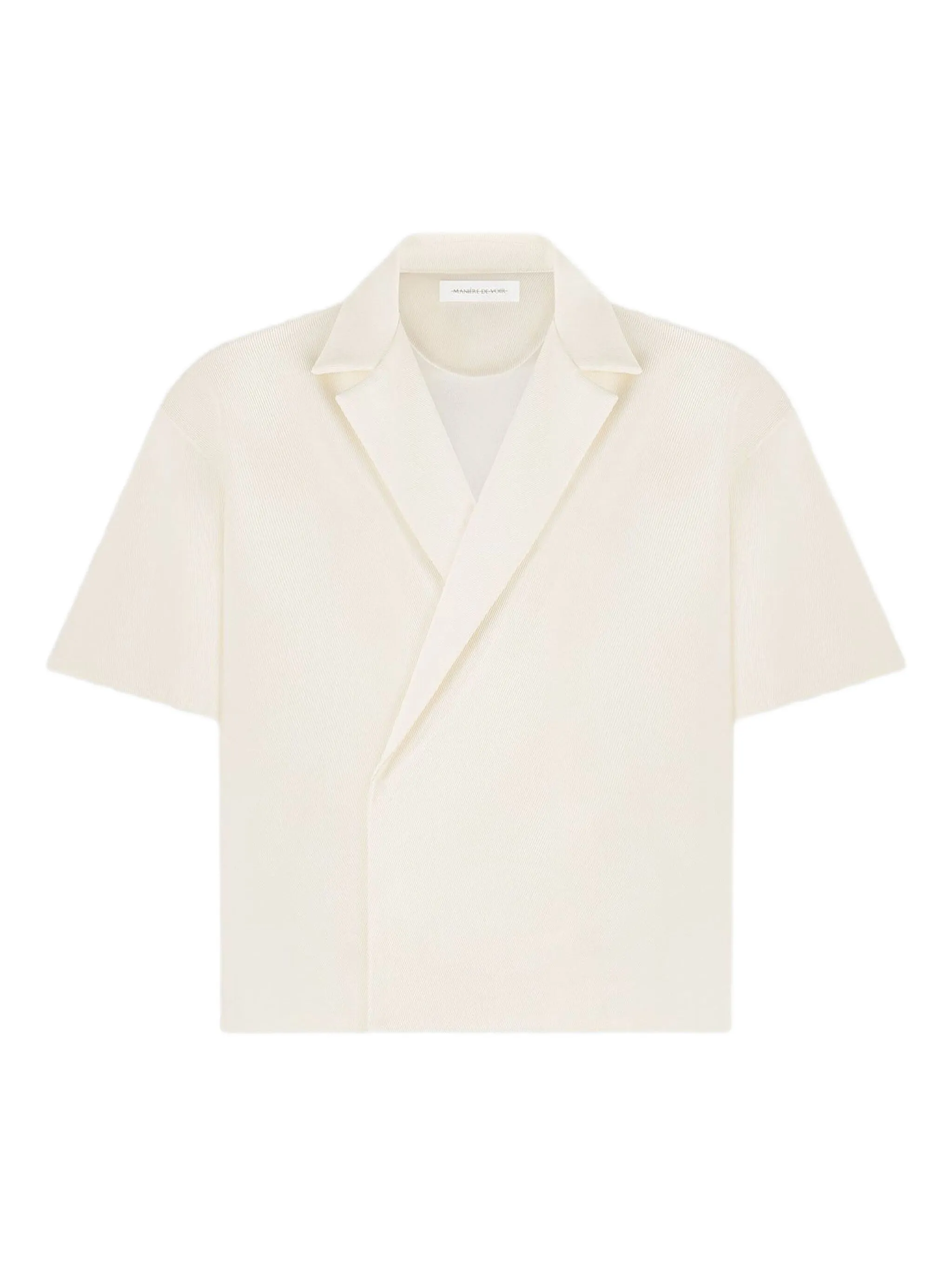 Двубортная рубашка Abel Boxy Manière De Voir, кремовый
Двубортная рубашка Abel Boxy Manière De Voir, кремовый