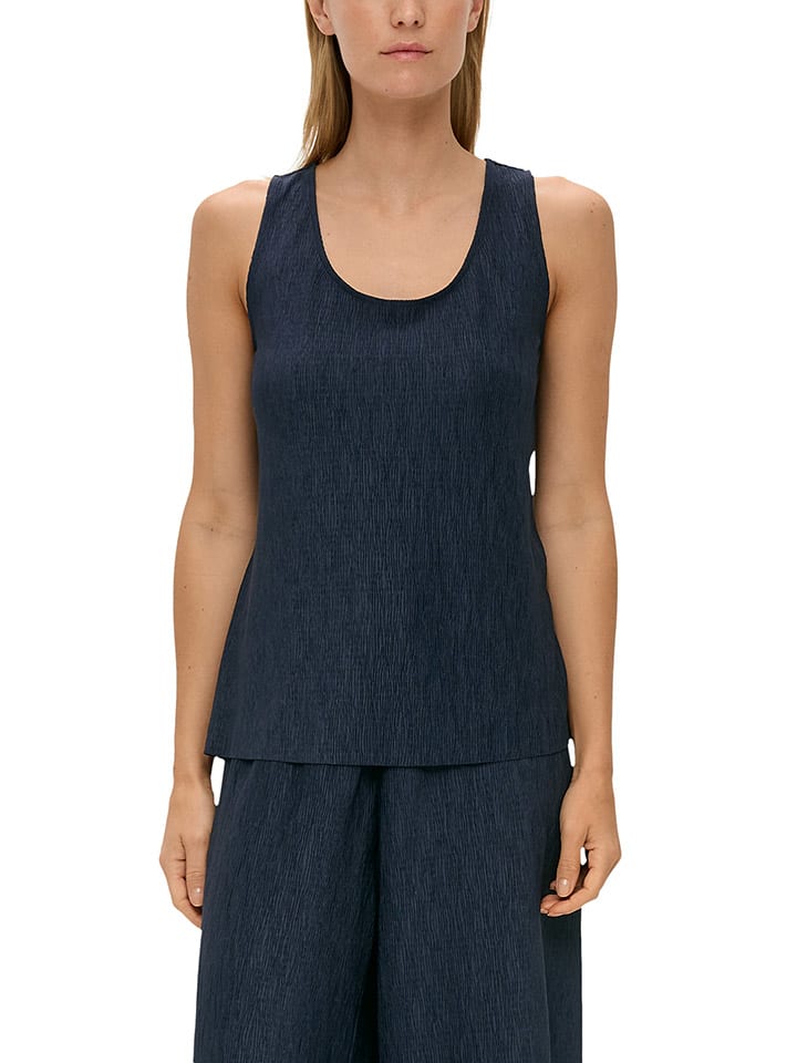 Топ S.OLIVER RED LABEL, темно-синий 
Топ S.OLIVER RED LABEL, темно-синий