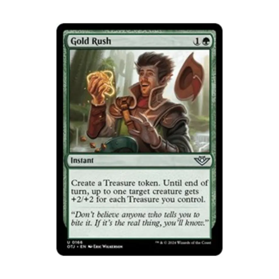 Карта CCG Gold Rush (U), Magic: The Gathering - Outlaws of Thunder Junction
Карта CCG Gold Rush (U), Magic: The Gathering - Outlaws of Thunder Junction