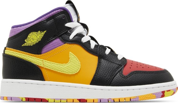 Кроссовки Air Jordan 1 Mid SS GS 'Championships', разноцветный
Кроссовки Air Jordan 1 Mid SS GS 'Championships', разноцветный