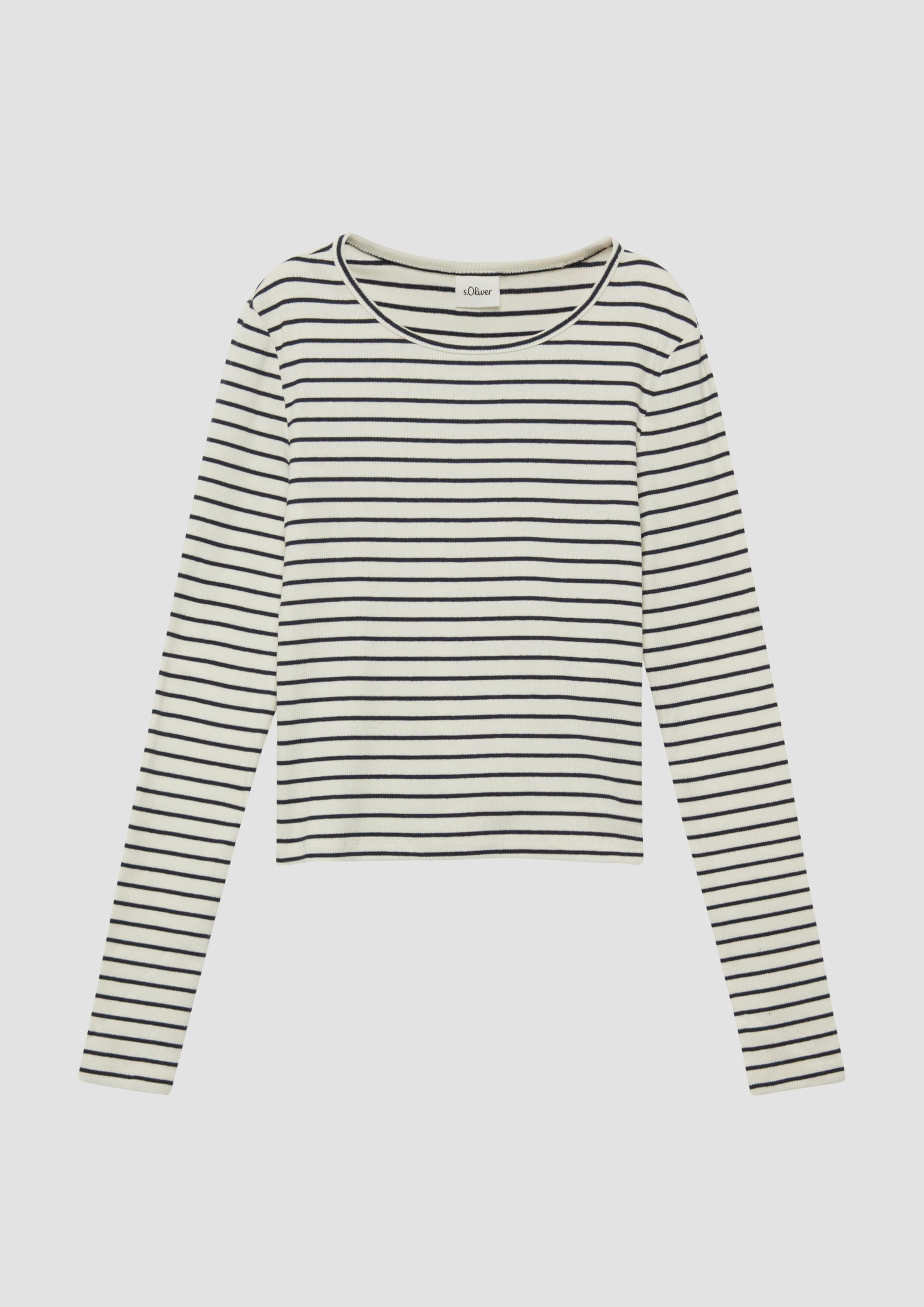 s.Oliver Лонгслив в натуральном белом цвете
s.Oliver Лонгслив в натуральном белом цвете