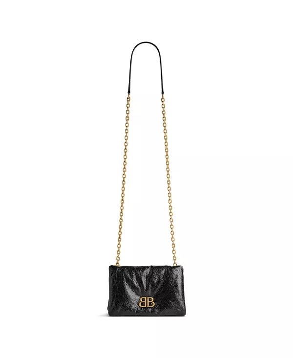 Нано-Сумка Monaco Balenciaga, черный
Нано-Сумка Monaco Balenciaga, черный