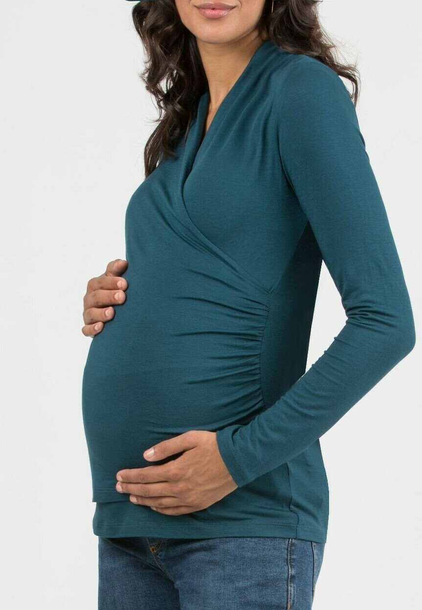 Топ с длинными рукавами JENNIFER MATERNITY AND NURSING Attesa Maternity, бирюзовый
Топ с длинными рукавами JENNIFER MATERNITY AND NURSING Attesa Maternity, бирюзовый