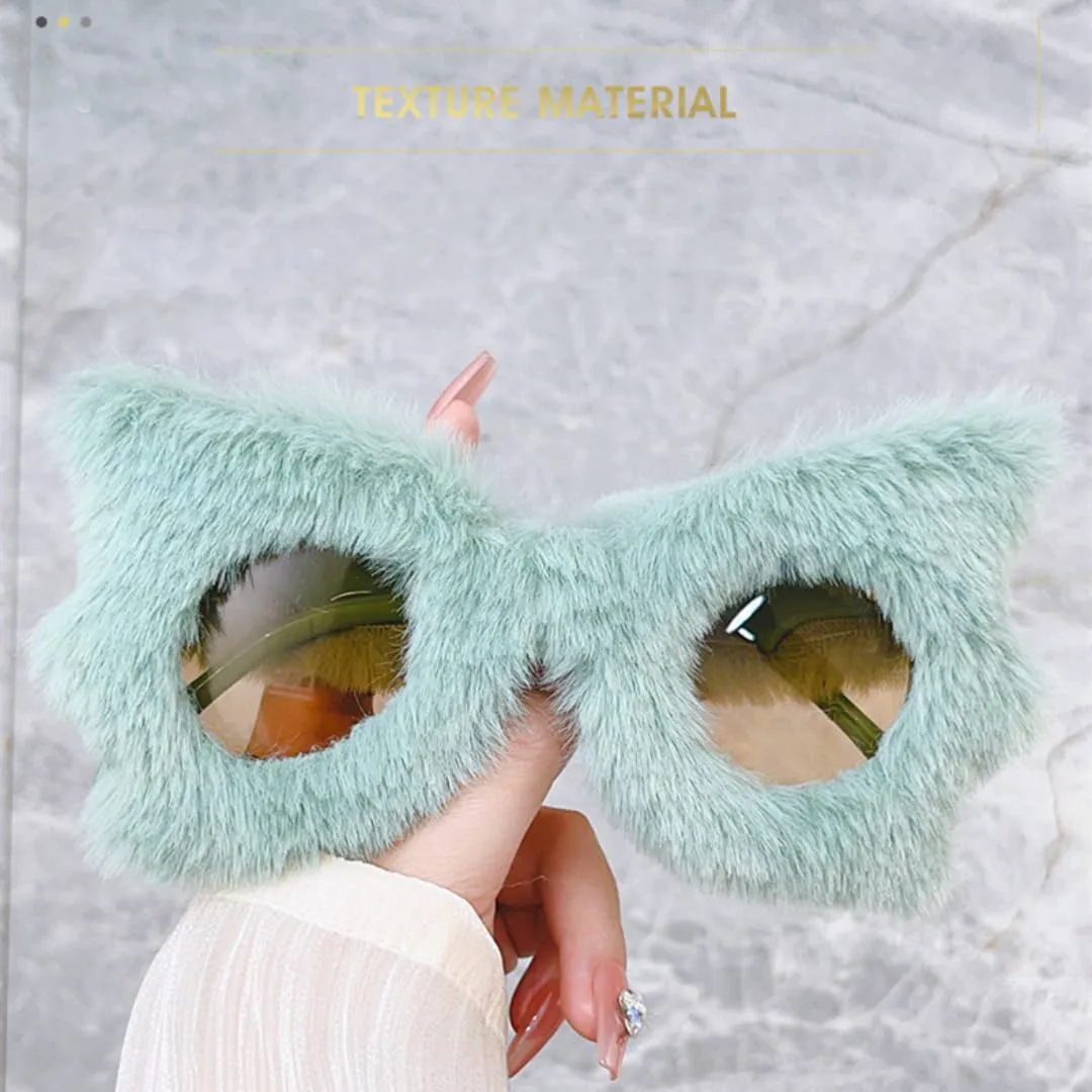 Плюшевые солнцезащитные очки «Кошачий глаз» для женщин, винтажные, большие, декоративные, зимние, термоизолирующие, с защитой от УФ-излучения UV400 UATXTAU, White
Плюшевые солнцезащитные очки «Кошачий глаз» для женщин, винтажные, большие, декоративные, зимние, термоизолирующие, с защитой от УФ-излучения UV400 UATXTAU, White