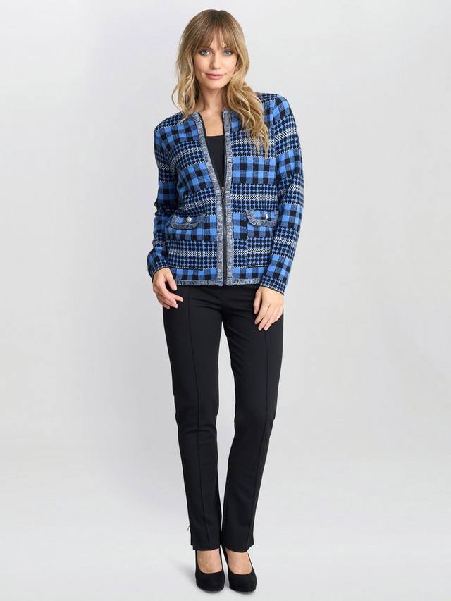 Клетчатый кардиган сесили на молнии Gina Bacconi, цвет Black/Blue
Клетчатый кардиган сесили на молнии Gina Bacconi, цвет Black/Blue