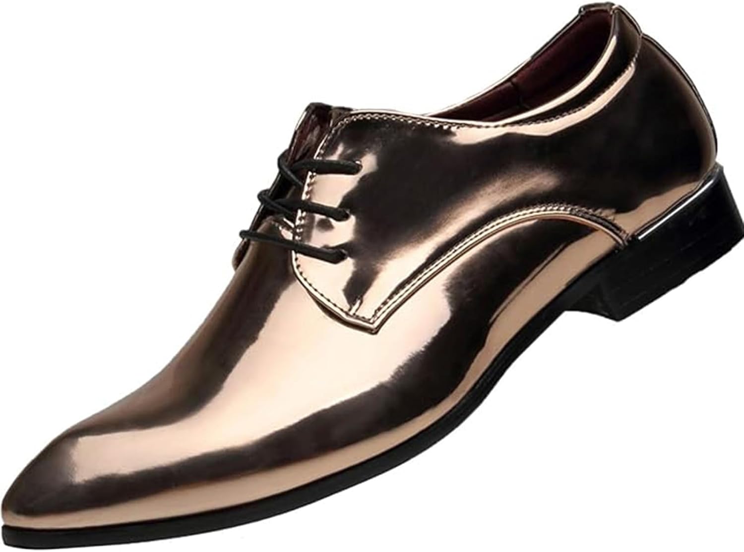 Мужские классические оксфорды с острым носком из блестящей лаковой кожи, и повседневные модные туфли для вечеринок и мероприятий Xinduoyu, золотой
Мужские классические оксфорды с острым носком из блестящей лаковой кожи, и повседневные модные туфли для вечеринок и мероприятий Xinduoyu, золотой