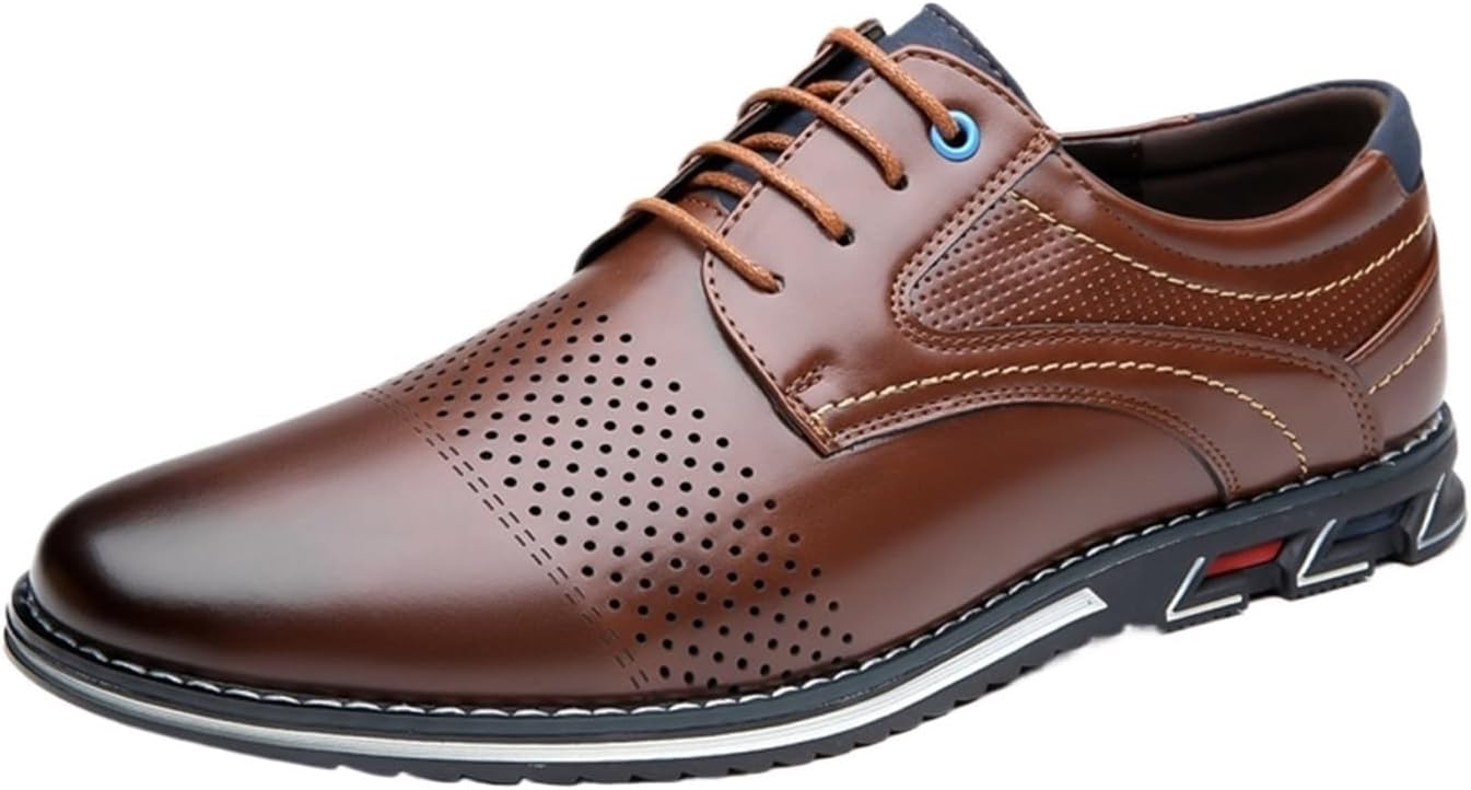 Мужские туфли DMGYCK, повседневные и деловые, оксфорды и дерби, ортопедическая кожаная обувь, удобные для ходьбы, Brown-a
Мужские туфли DMGYCK, повседневные и деловые, оксфорды и дерби, ортопедическая кожаная обувь, удобные для ходьбы, Brown-a