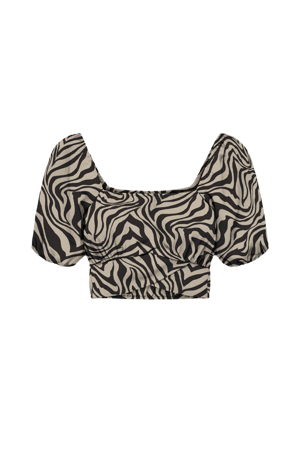Топ женский ONLY с принтом зебры, черно-бежевый
Топ женский ONLY с принтом зебры, черно-бежевый