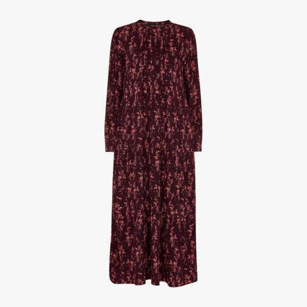 Тканое платье миди трапециевидной формы с принтом Wisteria в горошек Whistles, мультиколор 
Тканое платье миди трапециевидной формы с принтом Wisteria в горошек Whistles, мультиколор