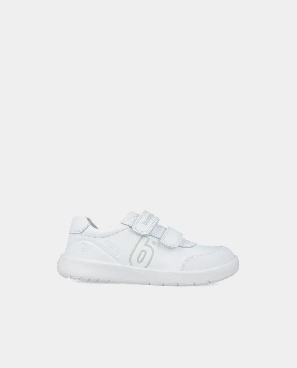Детские спортивные тапочки из кожи с двойной застежкой-липучкой Biomecanics, белый
Детские спортивные тапочки из кожи с двойной застежкой-липучкой Biomecanics, белый