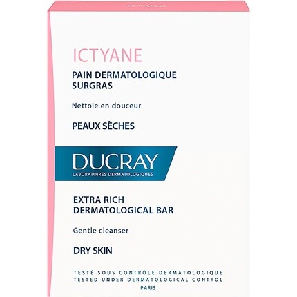 Icryane Extra Rich дерматологический батончик 100 г, Ducray 
Icryane Extra Rich дерматологический батончик 100 г, Ducray