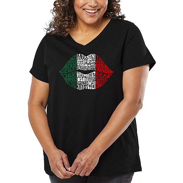 Женская футболка plus size с принтом - Latina Lips La Pop Art, Black, Черный, Женская футболка plus size с принтом - Latina Lips La Pop Art, Black
Женская футболка plus size с принтом - Latina Lips La Pop Art, Black, Черный, Женская футболка plus size с принтом - Latina Lips La Pop Art, Black