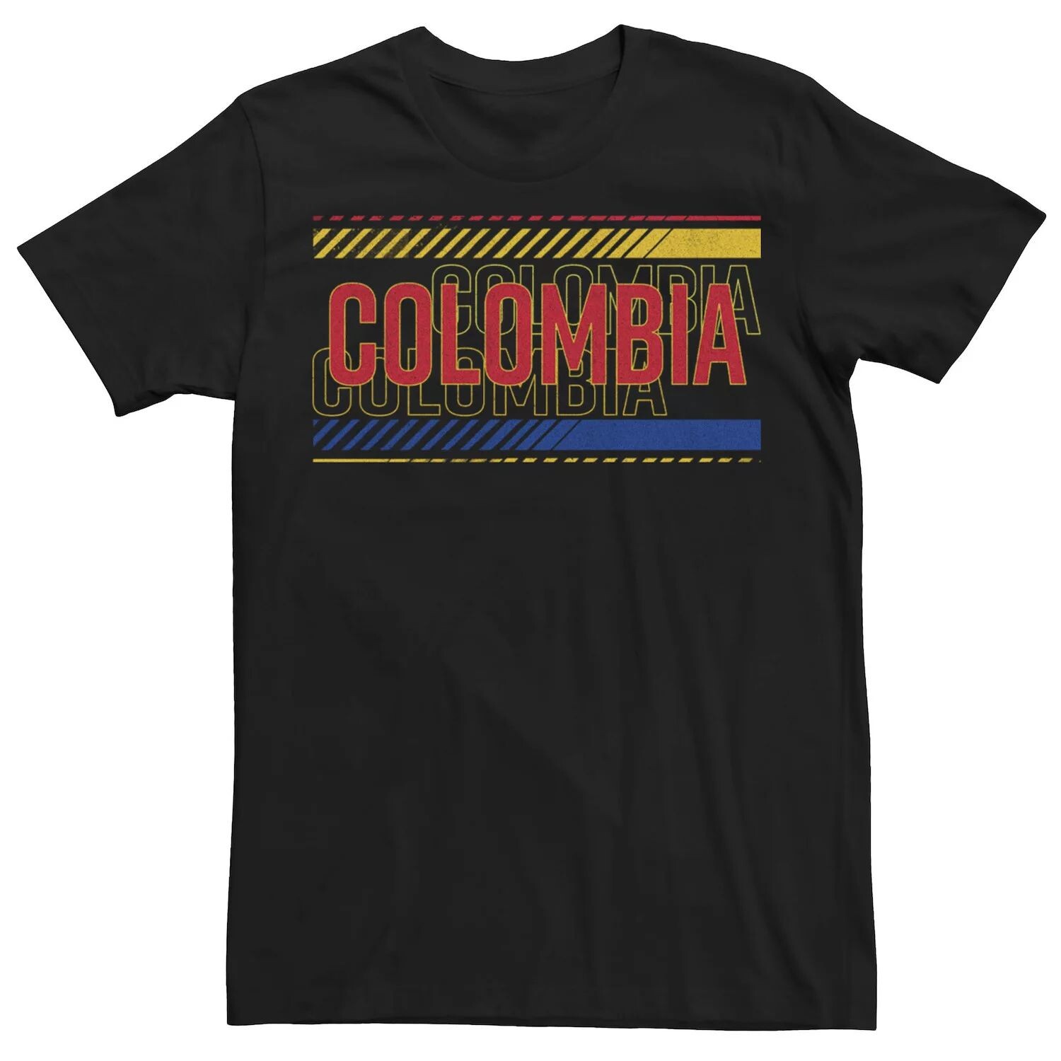 Мужская футболка Gonzales Colombia с текстовым наложением Licensed Character
Мужская футболка Gonzales Colombia с текстовым наложением Licensed Character