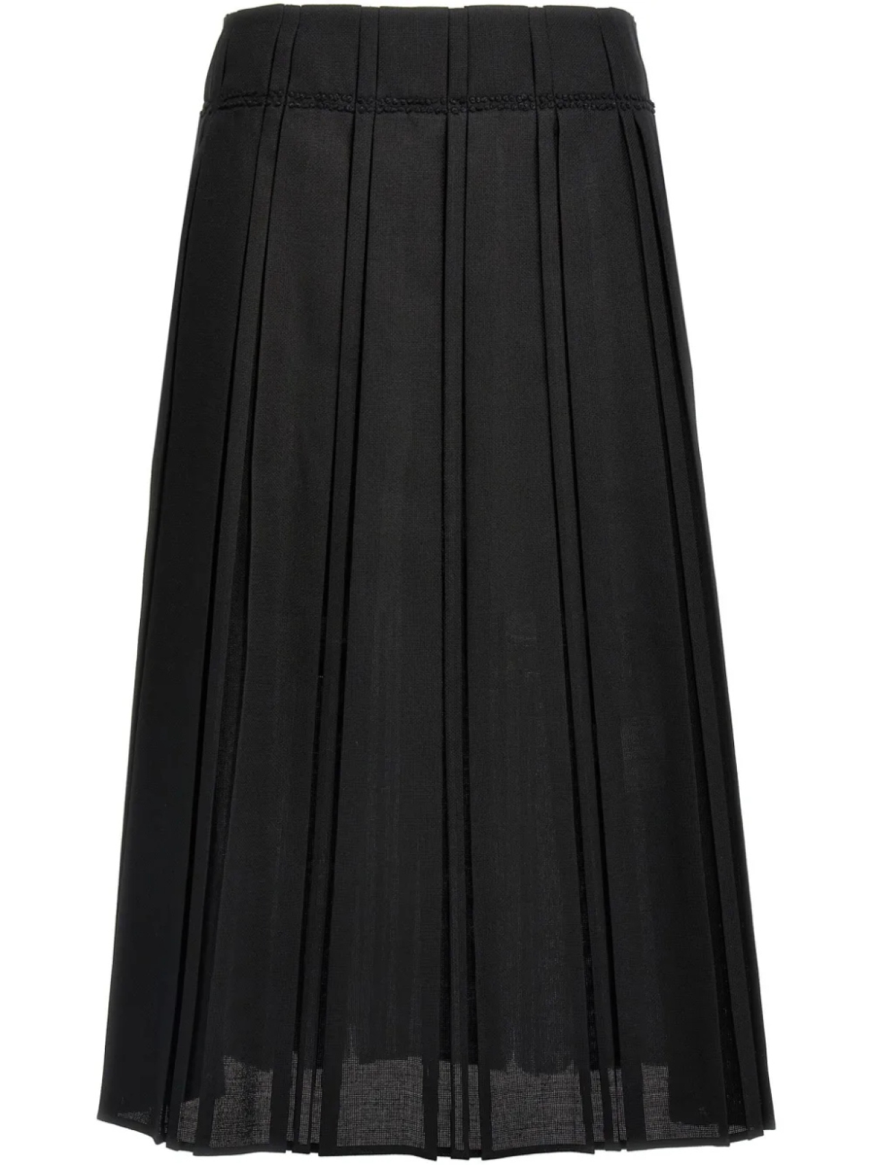 Плиссированная юбка миди Jil Sander, черный
Плиссированная юбка миди Jil Sander, черный