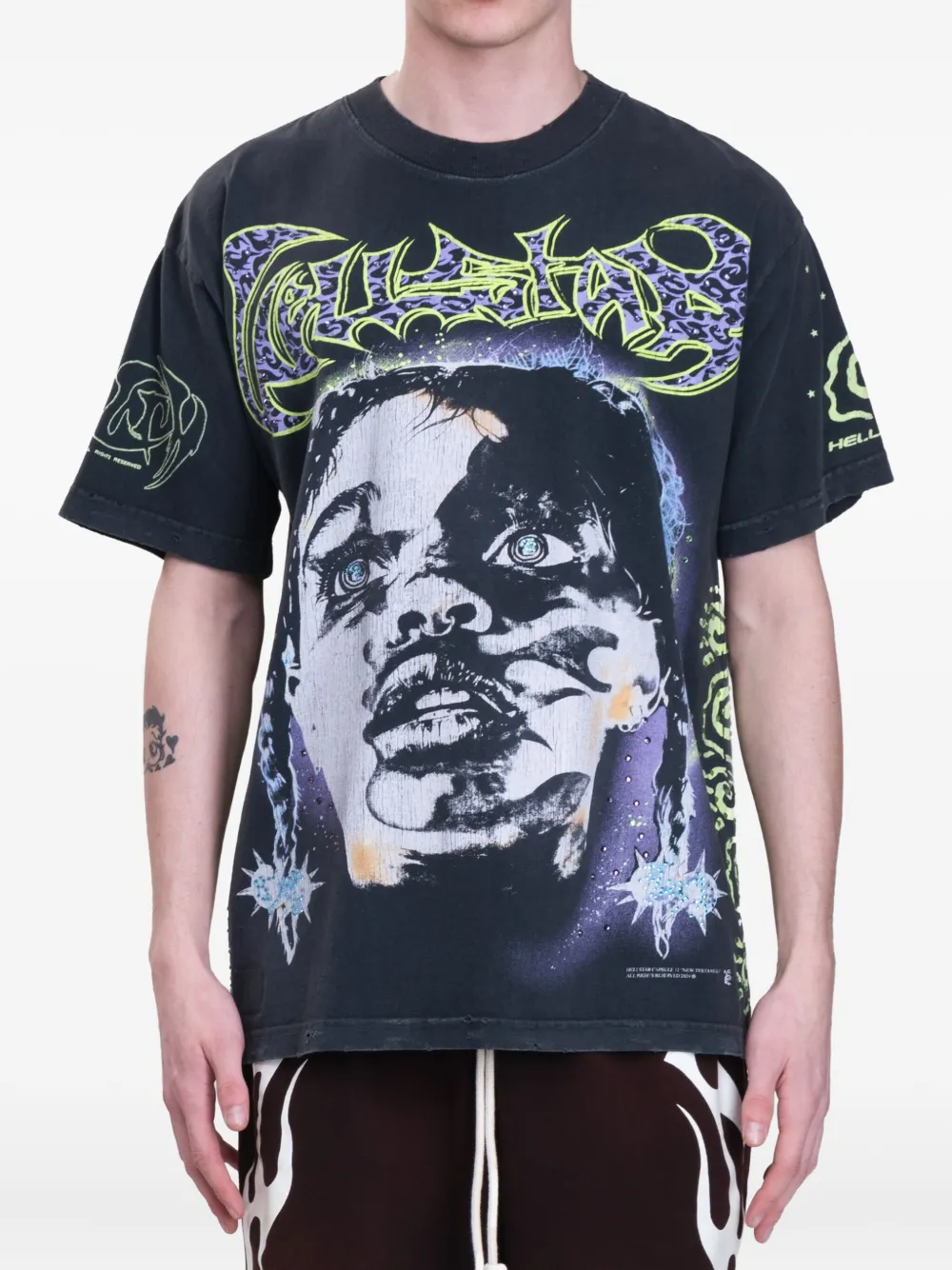 Футболка Amen HELLSTAR, черный 
Футболка Amen HELLSTAR, черный