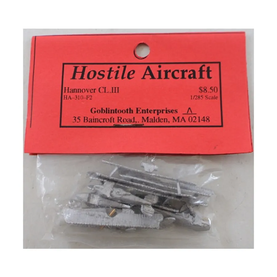Ганновер CL.III, Hostile Aircraft Miniatures - Germany Great War (1:285)
Ганновер CL.III, Hostile Aircraft Miniatures - Germany Great War (1:285)