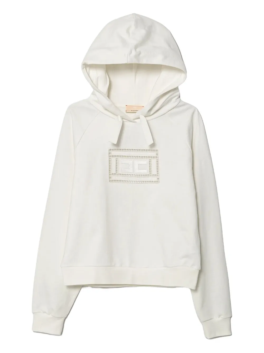 Худи с вышитым логотипом Elisabetta Franchi La Mia Bambina, белый
Худи с вышитым логотипом Elisabetta Franchi La Mia Bambina, белый