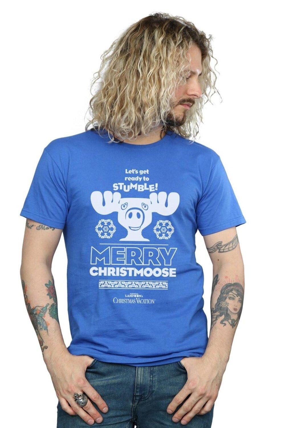 Футболка «Веселый рождественский лось» National Lampoon's Christmas Vacation, синий
Футболка «Веселый рождественский лось» National Lampoon's Christmas Vacation, синий