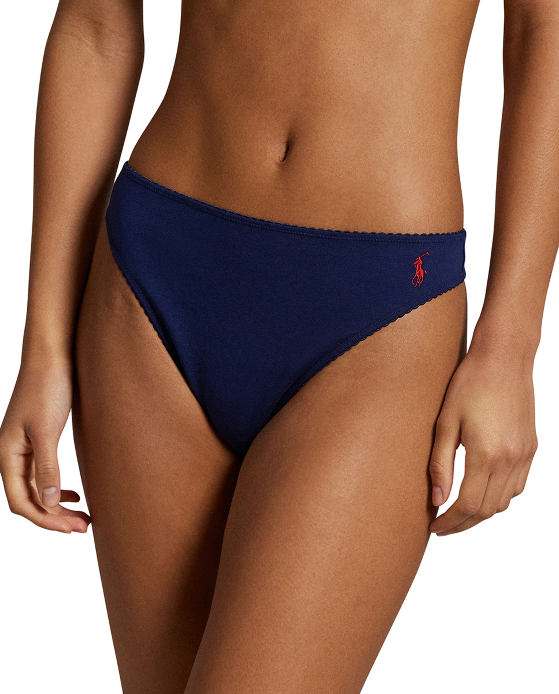 Трусы-танга синего цвета Polo Ralph Lauren, темно-синий
Трусы-танга синего цвета Polo Ralph Lauren, темно-синий