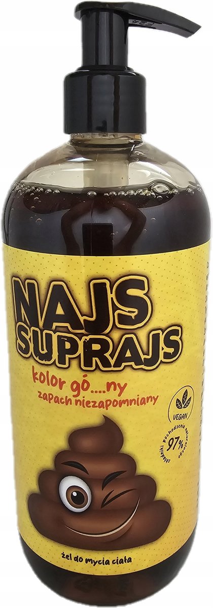 Najs Suprajs Szajs Kupa, гель для мытья тела, 500 мл
Najs Suprajs Szajs Kupa, гель для мытья тела, 500 мл