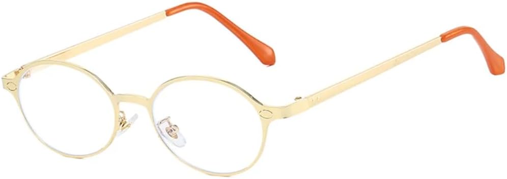 Ретро маленькие овальные металлические солнцезащитные очки для женщин и мужчин с защитой от УФ-излучения UV400, в стиле ретро с заклепками и панк-стилем UATXTAU, Golden Clear
Ретро маленькие овальные металлические солнцезащитные очки для женщин и мужчин с защитой от УФ-излучения UV400, в стиле ретро с заклепками и панк-стилем UATXTAU, Golden Clear