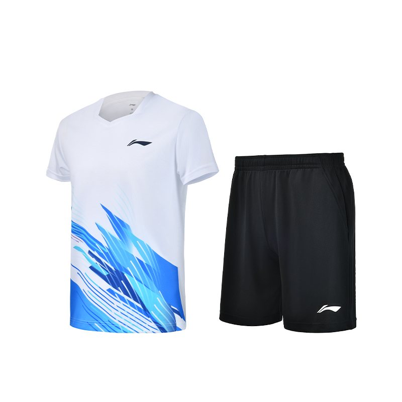 Лининг серия для бадминтона повседневный спортивный костюм унисекс из двух предметов
Лининг серия для бадминтона повседневный спортивный костюм унисекс из двух предметов