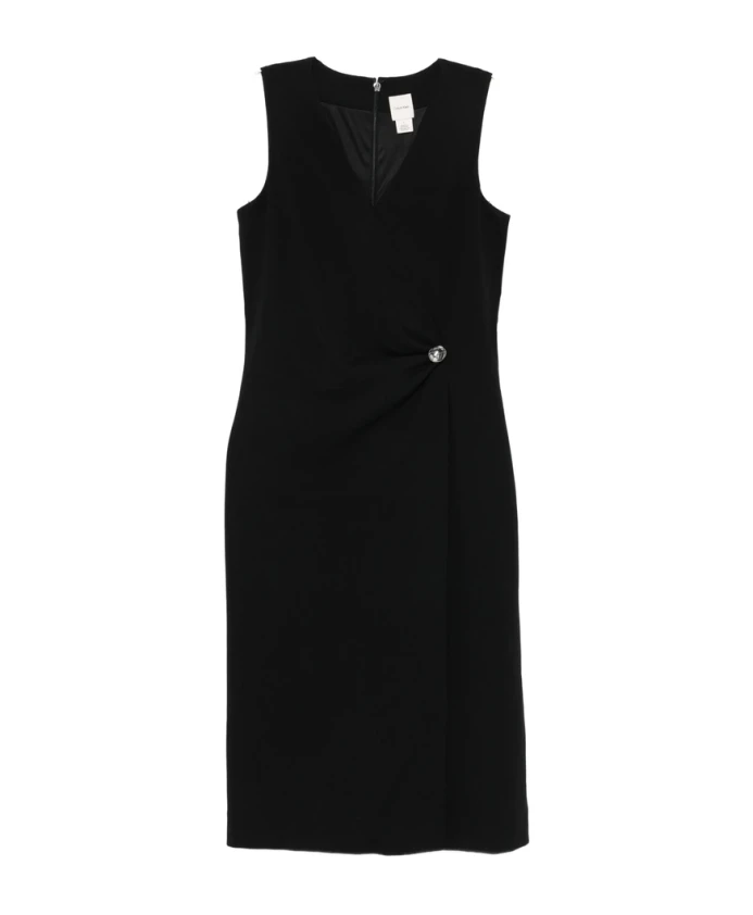 Платье из эластичного крепа без рукавов Calvin Klein, черный
Платье из эластичного крепа без рукавов Calvin Klein, черный