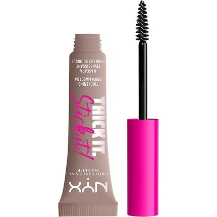Утолщающая тушь для бровей Thick It Stick It Гель для бровей Cool Blonde 02, Nyx Professional Makeup
Утолщающая тушь для бровей Thick It Stick It Гель для бровей Cool Blonde 02, Nyx Professional Makeup