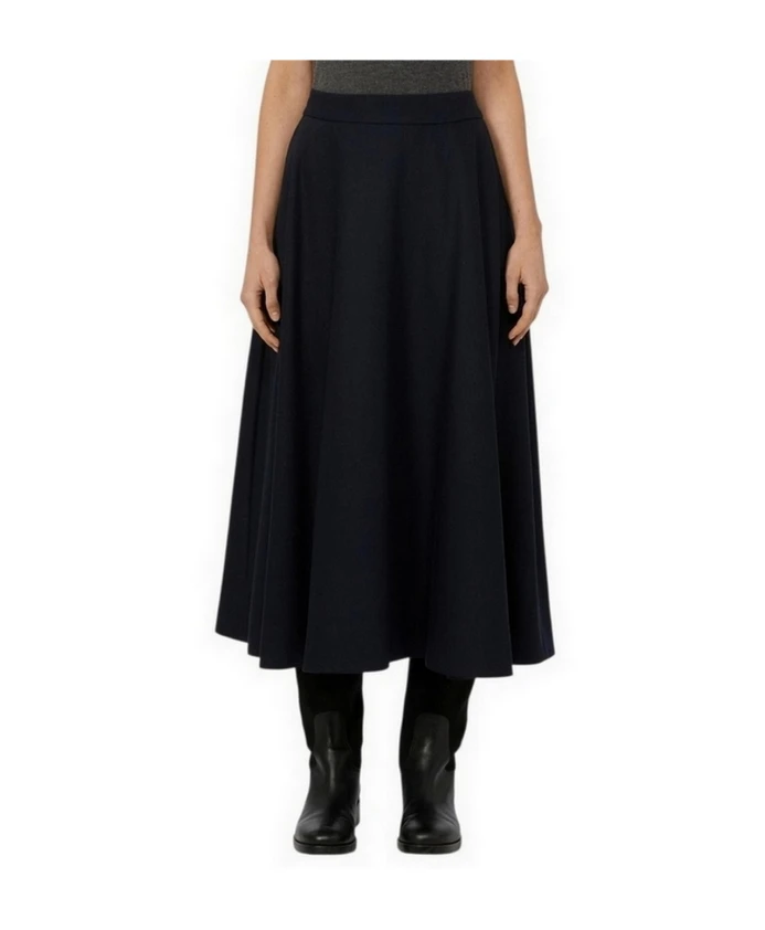 Юбка из шерстяной фланели Betulla Max Mara Studio, синий
Юбка из шерстяной фланели Betulla Max Mara Studio, синий