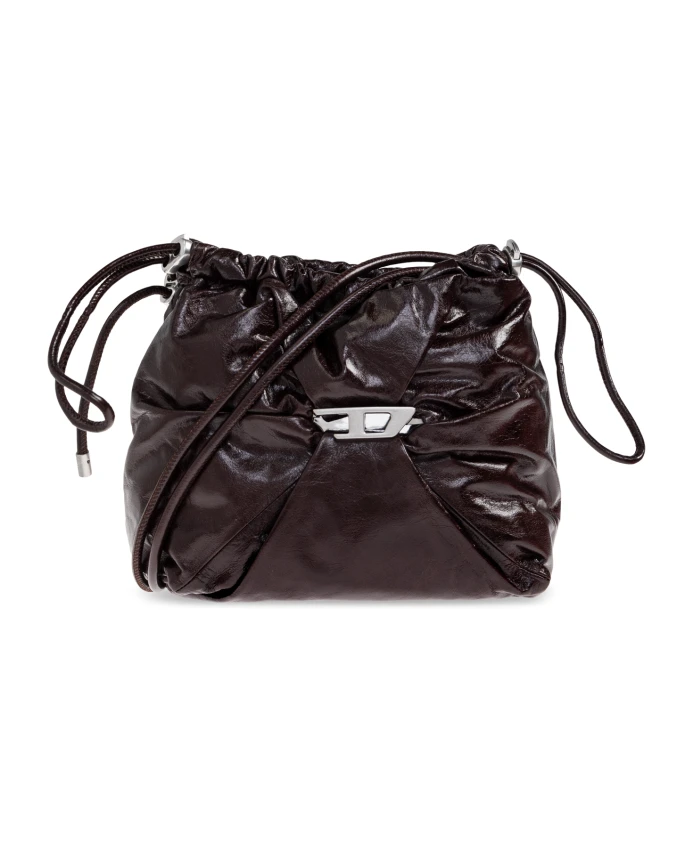 Сумка через плечо мятая ведерко Diesel, коричневый
Сумка через плечо мятая ведерко Diesel, коричневый