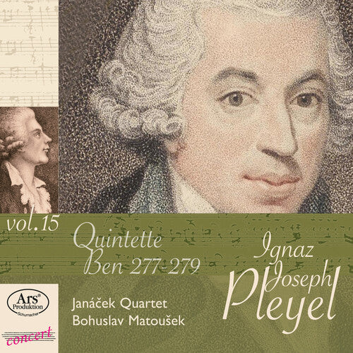 CD диск Pleyel / Janacek Qrt / Matousek: 15-STR Quinets
CD диск Pleyel / Janacek Qrt / Matousek: 15-STR Quinets