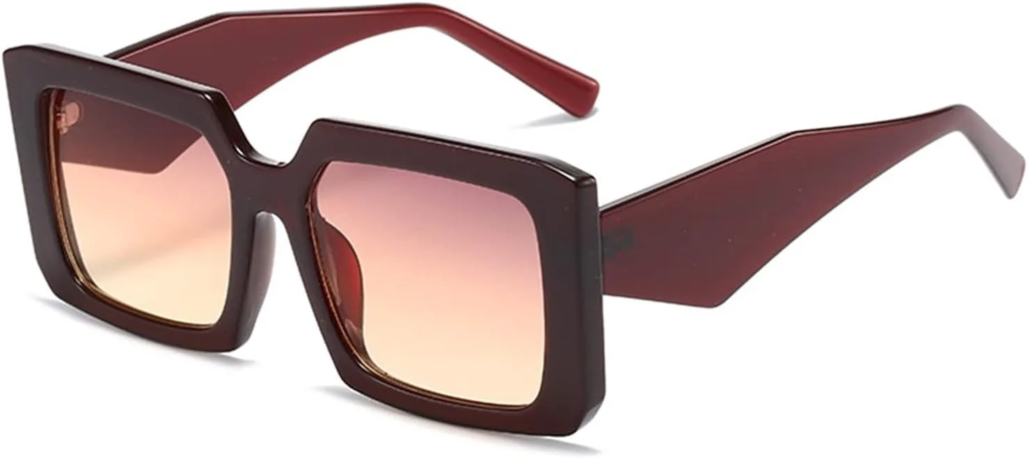 Солнцезащитные очки 2026 в квадратной крупной оправе, модные, для мужчин и женщин, для отдыха на природе и пляже (Цвет: C, Размер: Средний) MTZJH, One Color
Солнцезащитные очки 2026 в квадратной крупной оправе, модные, для мужчин и женщин, для отдыха на природе и пляже (Цвет: C, Размер: Средний) MTZJH, One Color