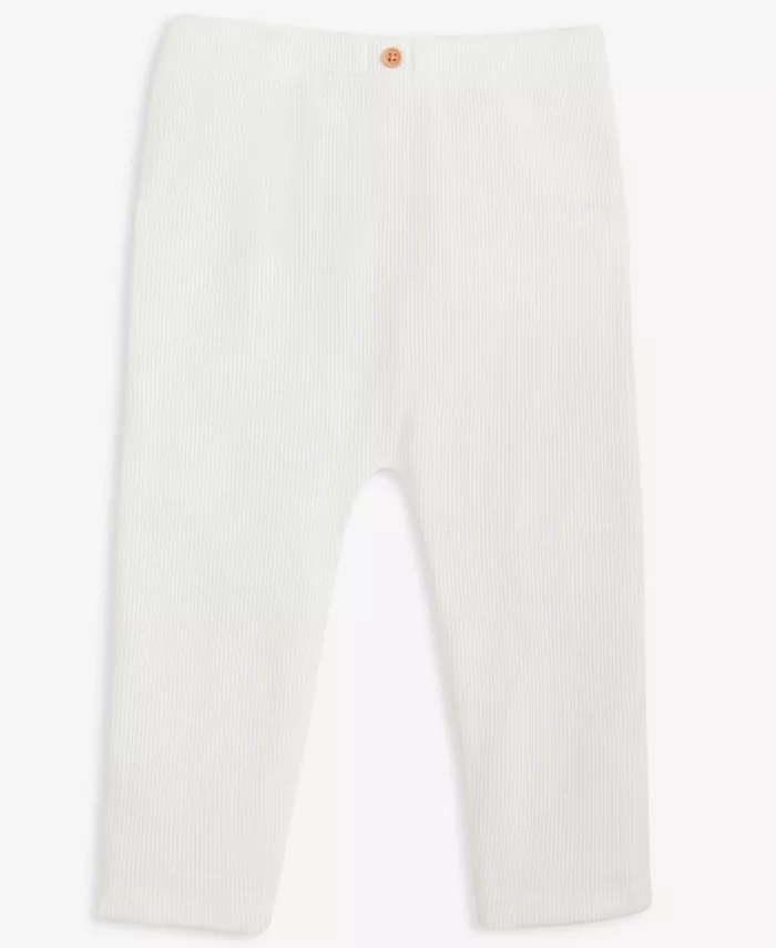 Детские штанишки из велюрового ребристого трикотажа First Impressions, белый
Детские штанишки из велюрового ребристого трикотажа First Impressions, белый