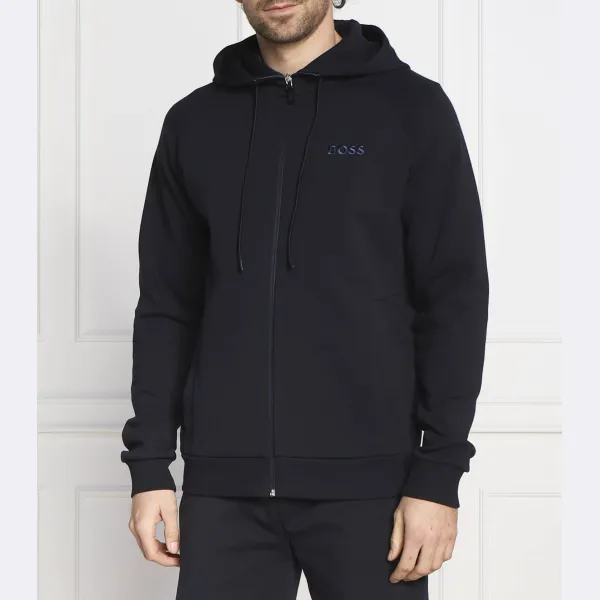 Обвисшая толстовка обычного кроя Boss, синий
Обвисшая толстовка обычного кроя Boss, синий