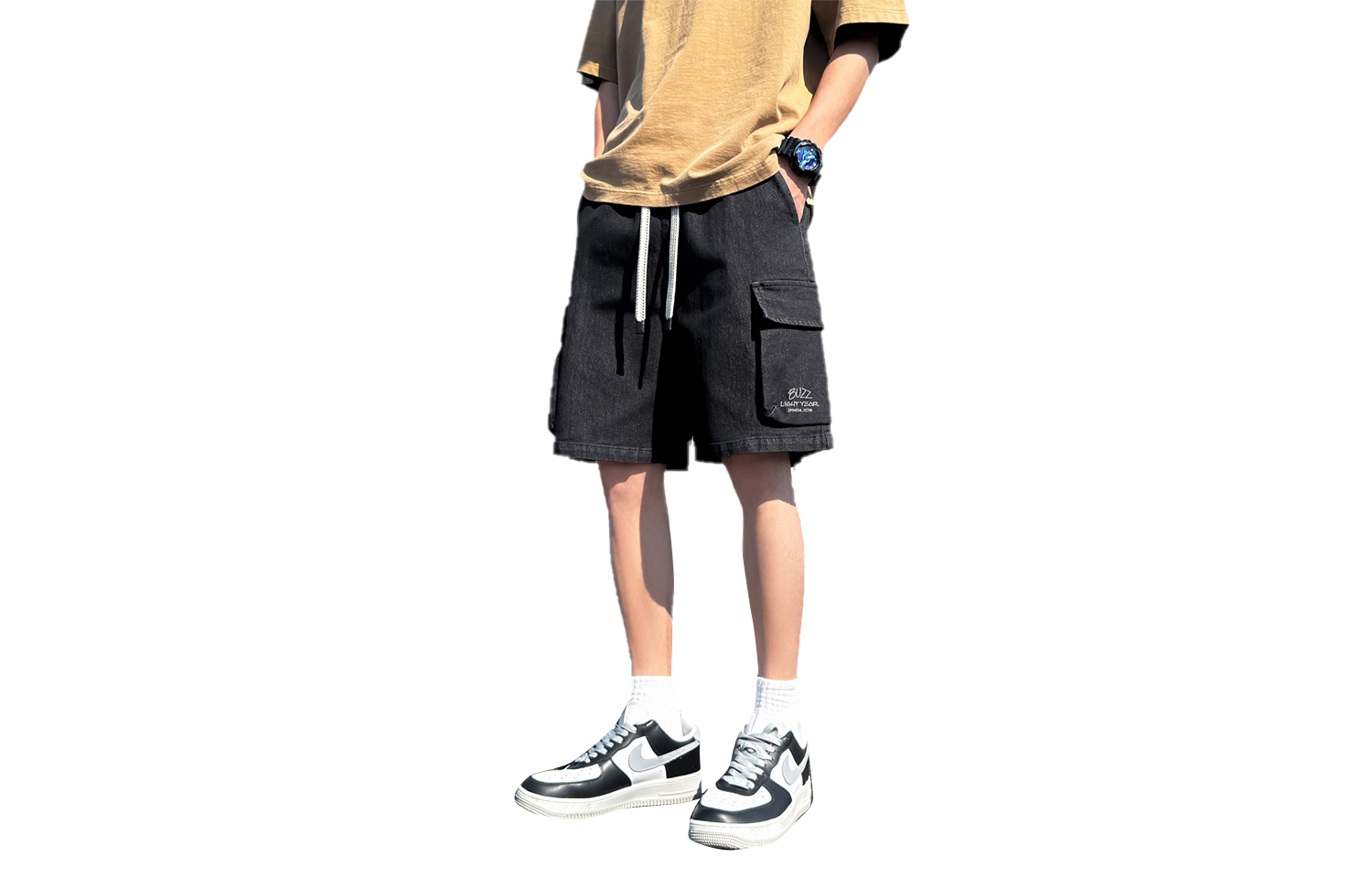 Повседневные шорты, унисекс, средней высоты Disney, черный
Повседневные шорты, унисекс, средней высоты Disney, черный