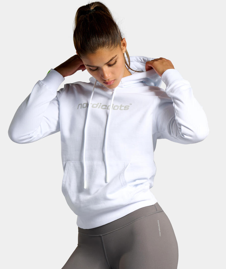 NORDICDOTS Толстовка Off Court Hoodie - белая
NORDICDOTS Толстовка Off Court Hoodie - белая